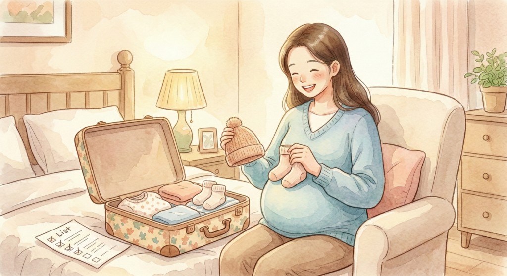 출산 가방과 출산 준비